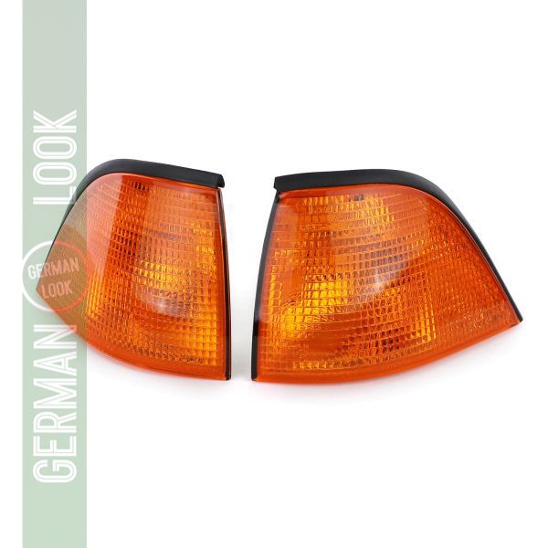 Clignotant orange paire droite gauche pour BMW Série 3 E36 Coupé Cabriolet 92-99