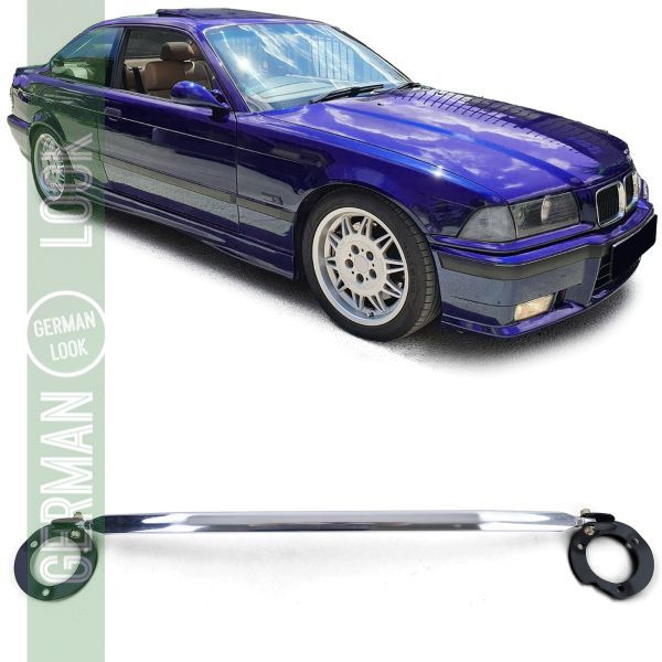 Barre anti-rapprochement avant réglable en aluminium sur mesure pour BMW Série 3 E36 316i 318i 93-99