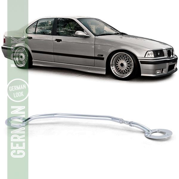 Barre anti-rapprochement avant réglable en aluminium sur mesure pour BMW Série 3 E36 316i 318i M43 94