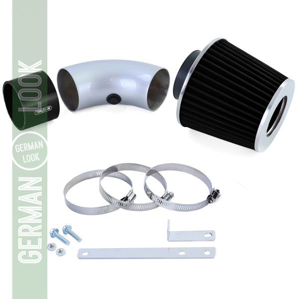 Kit de admissão de ar com filtro de ar esportivo preto para BMW Série 3 E36 1.8 Z3 1.9