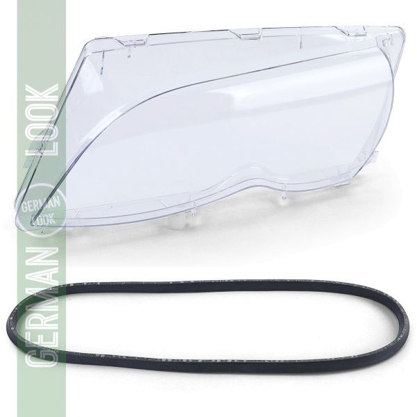 Lentille de phare gauche sur mesure pour BMW Série 3 E46 Limo Touring 01-05