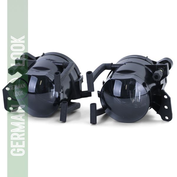 Feux antibrouillard en verre transparent fumé noir sur mesure pour BMW E46 Coupé Cabriolet 03-06