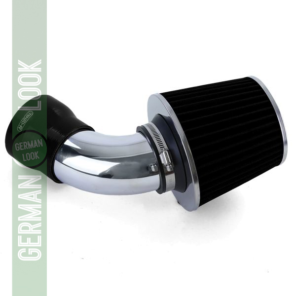 Kit admission d’air sport noir BMW Série 3 E46 323i 325i 328i 330i – Filtre sport Performance Cold Air Intake