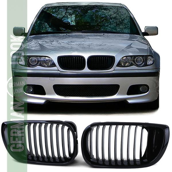 Calandre sport performance brillante sur mesure pour BMW E46 Berline Touring 01-05