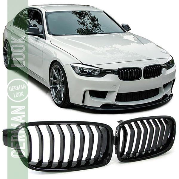 Calandre sport performance noir brillant sur mesure pour BMW Série 3 F30 F31 11-19