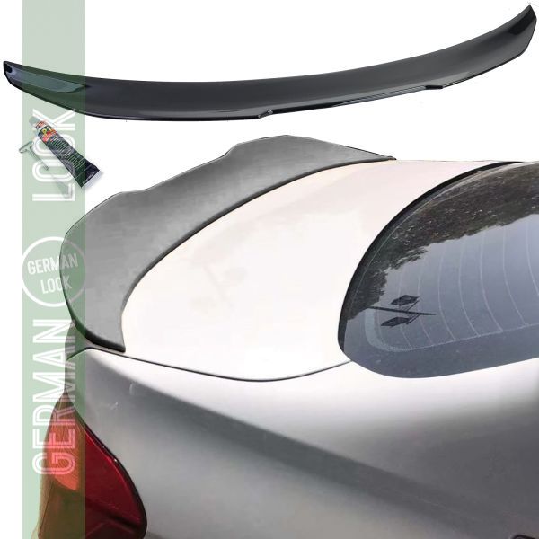 Becquet arrière Ducktail noir brillant sur mesure pour BMW Série 3 F30 Berline 11-19