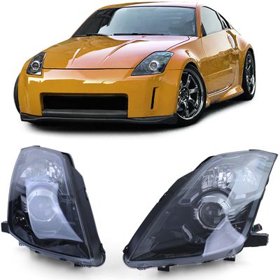 Paire de phares avant xénon D2S pour Nissan 350Z Z33 2002-2009