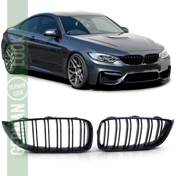 Calandre sport double barre performance brillante pour BMW série 4 F32 F33 F36