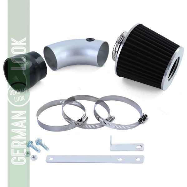 Kit d'admission d'air avec filtre à air sport noir pour BMW Série 5 E34 E39 540 8Cyl