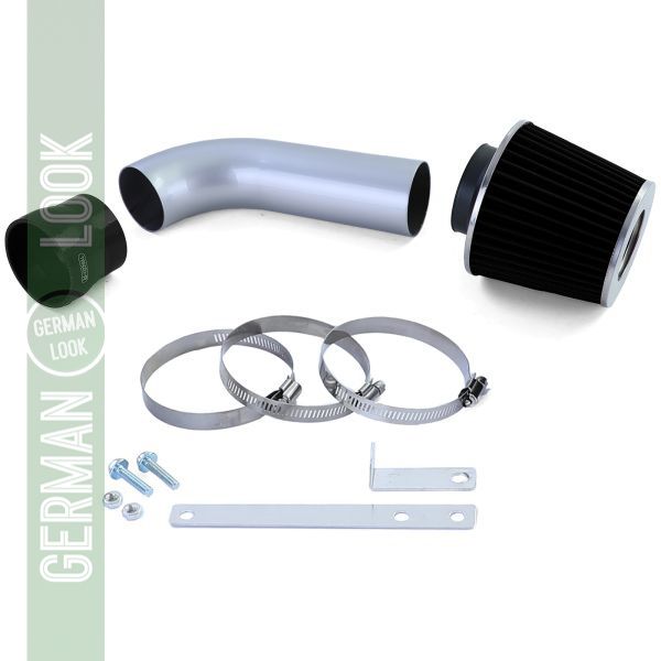 Kit d'admission d'air avec filtre à air sport noir pour BMW Série 5 E39 525i 528i 530i