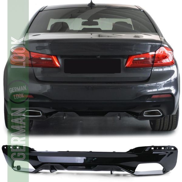 Diffuseur arrière Performance Gloss sur mesure pour BMW Série 5 G30 G31 à partir de 16 520 525 530 540