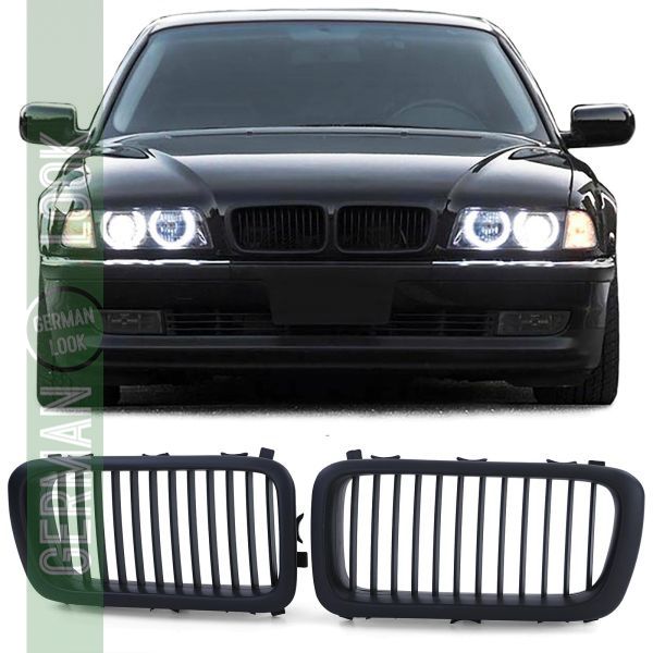 Calandre sport performance noir mat sur mesure pour BMW Série 7 E38 94-01