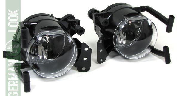 Jeu de phares antibrouillard en verre transparent sur mesure pour BMW X3 E83 04-06 avec pare-chocs M