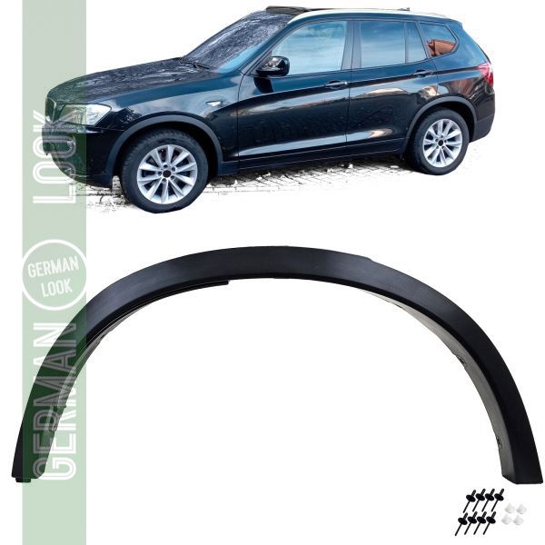 Cache passage de roue paroi latérale arrière gauche pour BMW X3 M F25 10-17