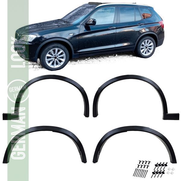 Kit d'extension de passage de roue d'aile pour BMW X3 M F25 10-17