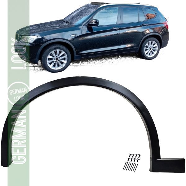 Extension de passage de roue avant gauche pour BMW X3 M F25 10-17
