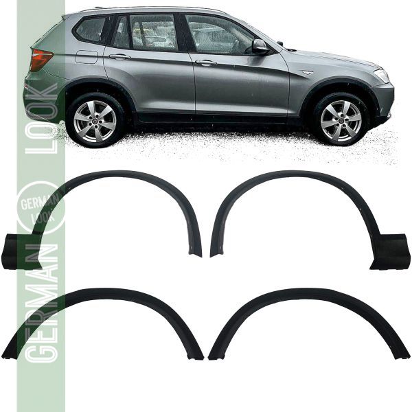 Kit d'extension de passage de roue d'aile pour BMW X3 F25 10-17
