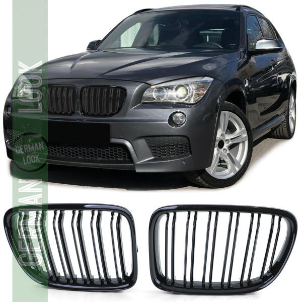 Calandre sport double barre performance brillante sur mesure pour BMW X1 E84 09-15