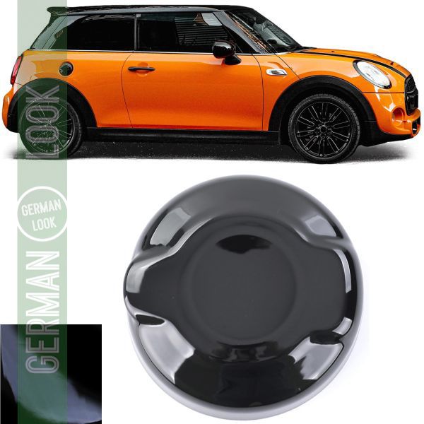 Couvercle de bouchon de réservoir noir brillant pour Mini F55 F56 F57 13-21