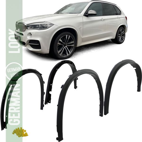 Extensions de passage de roue d'aile sur mesure pour BMW X5 F15 13-18