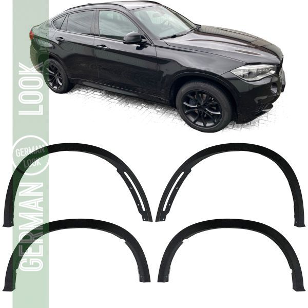 Kit d'extension de passage de roue d'aile pour BMW X6 F16 14-19