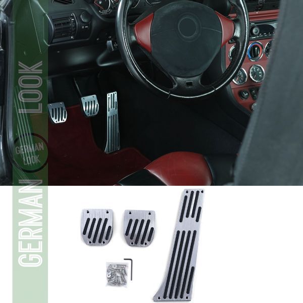 Jeu de pédales en aluminium pour voiture de changement de vitesse sur mesure pour BMW Z3 Z4 X3 X5 E81 E82