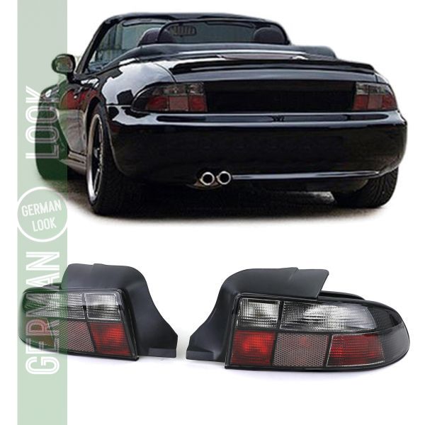 Feux arrières noirs fumés sur mesure pour BMW Z3 95-99