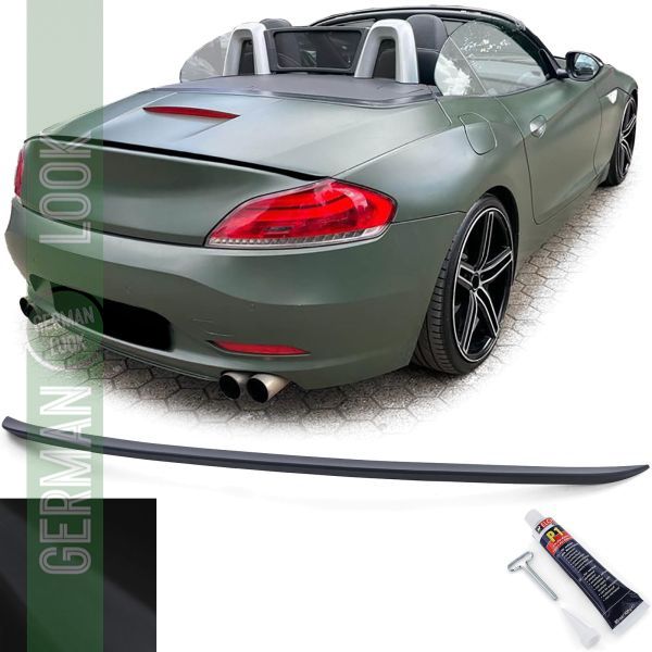 Lèvre de spoiler arrière sport performance noir mat sur mesure pour BMW Z4 E89 09-17
