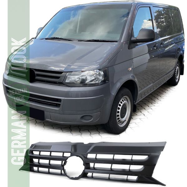 Calandre noire pour emblème pour VW Bus T5 Facelift 09-15