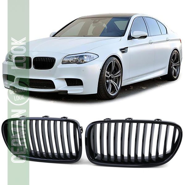 Calandre noir brillant pour BMW Série 5 F10 F11 2010 - 2017
