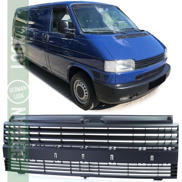 Calandre sans emblème noire pour VW T4 Transporter Bus 90-03
