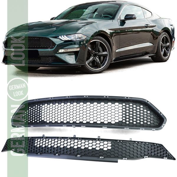 Calandre sport Bullit ensemble haut + bas pour Ford Mustang 17-22