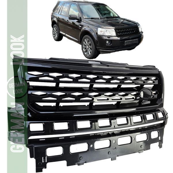 Calandre sport noir brillant pour Land Rover Freelander 2 07-14