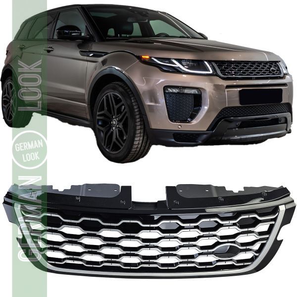 Calandre Performance Noir Argent pour Range Rover Evoque L551 à partir de 2019