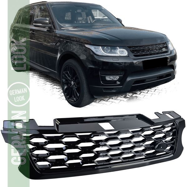 Calandre NEW LOOK noir brillant pour Range Rover Sport L494 2013-2017