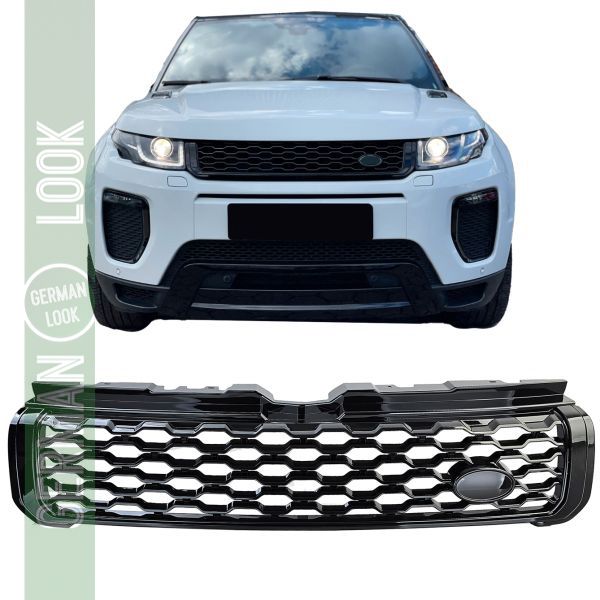 Calandre sport noir brillant pour Range Rover Evoque L538 2015-2018