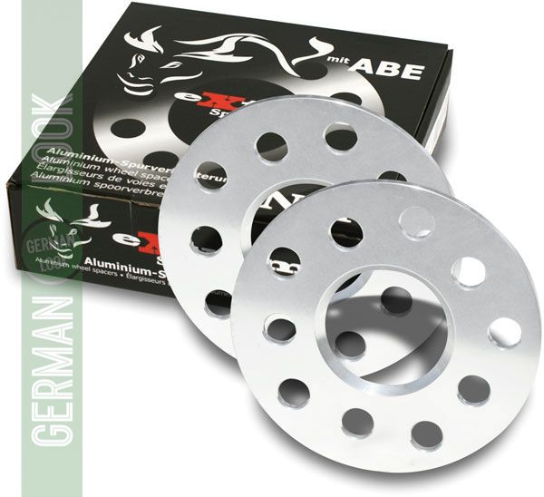 Entretoises de roue aluminium 10 mm plaques de rail 5 X 100 pour Audi A1 8X
