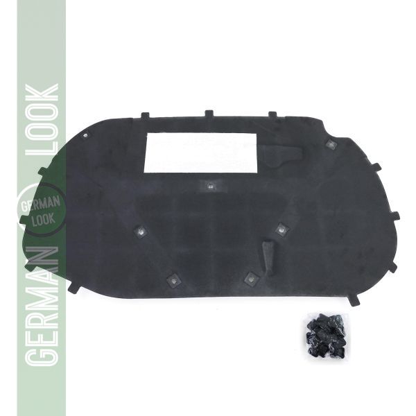 Tapis isolant de capot avec clips pour VW Scirocco 137 138 08-17