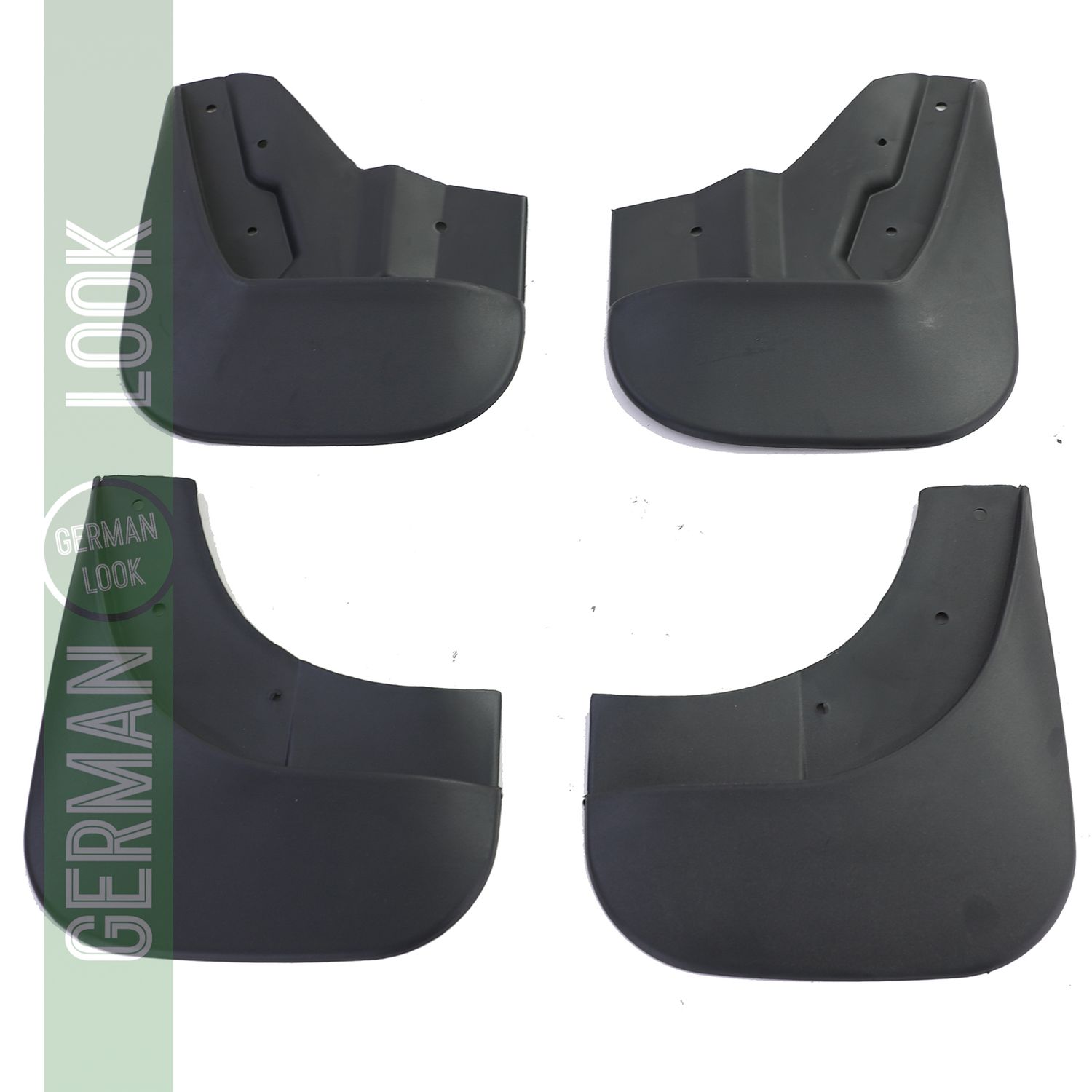 Jeu de bavettes avant et arrière noir pour VW Jetta 3 1K2 05-10