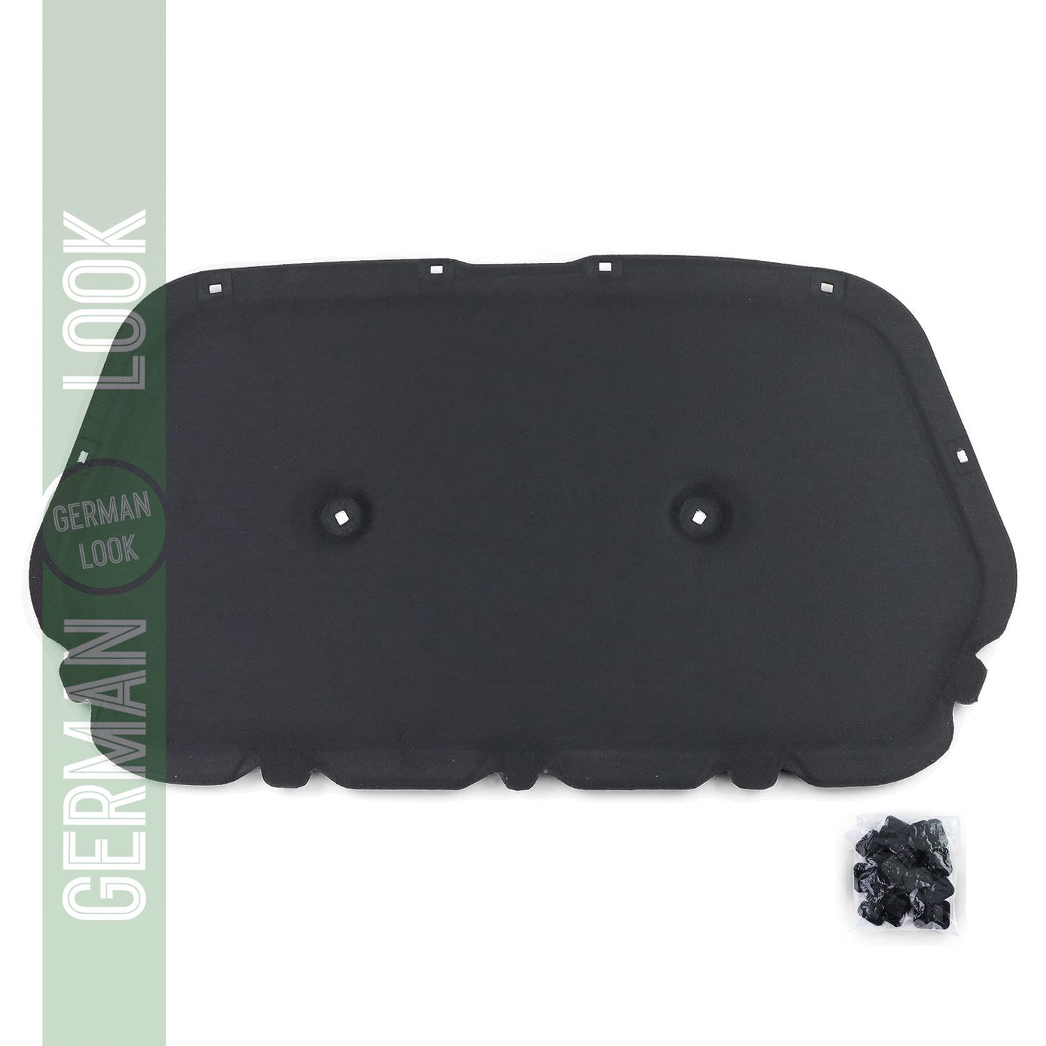 Tapis isolant de capot avec clips pour VW Coccinelle 5C + Cabrio à partir de 2011