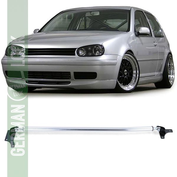 Barre anti-rapprochement avant en aluminium 3 pièces réglable pour VW Golf 4 Bora 1.8 1.9 97-05
