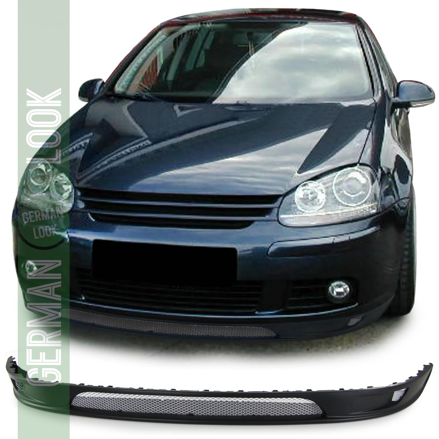 Becquet de soubassement de lèvre de spoiler avant pour VW Golf 5 1K1 03-08