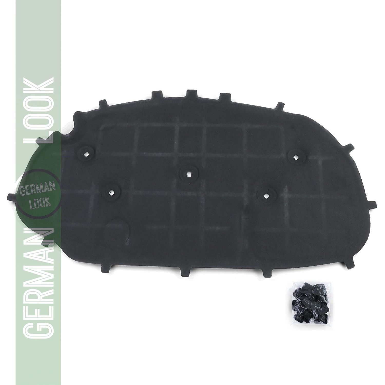 Tapis isolant de capot avec clips pour VW Golf 6 Berline Variant 08-13
