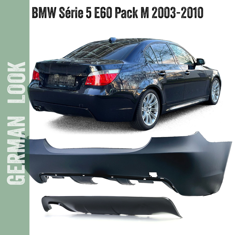 Pare-chocs arrière pour BMW Série 5 E60 2003-2010 Pack M Pare-chocs arrière pour BMW Série 5 E60 2003-2010 Pack M