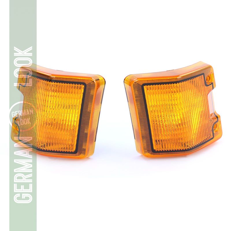 Paire de clignotants orange gauche droite pour VW T3 bus caisse transporteur plate-forme 79-92