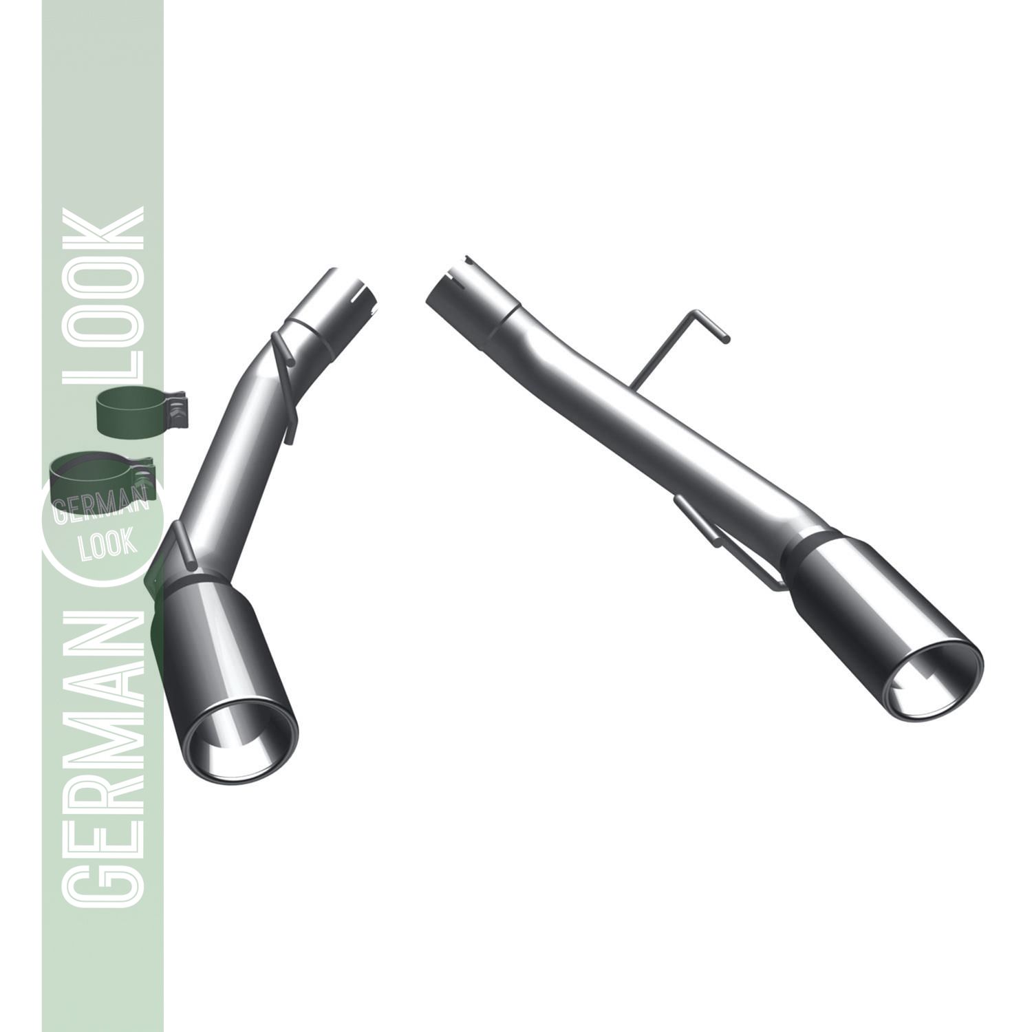 MagnaFlow Race Pipes Axle-Back type 16578 pour Ford Mustang V8 4.6 5.4 à partir de 2010