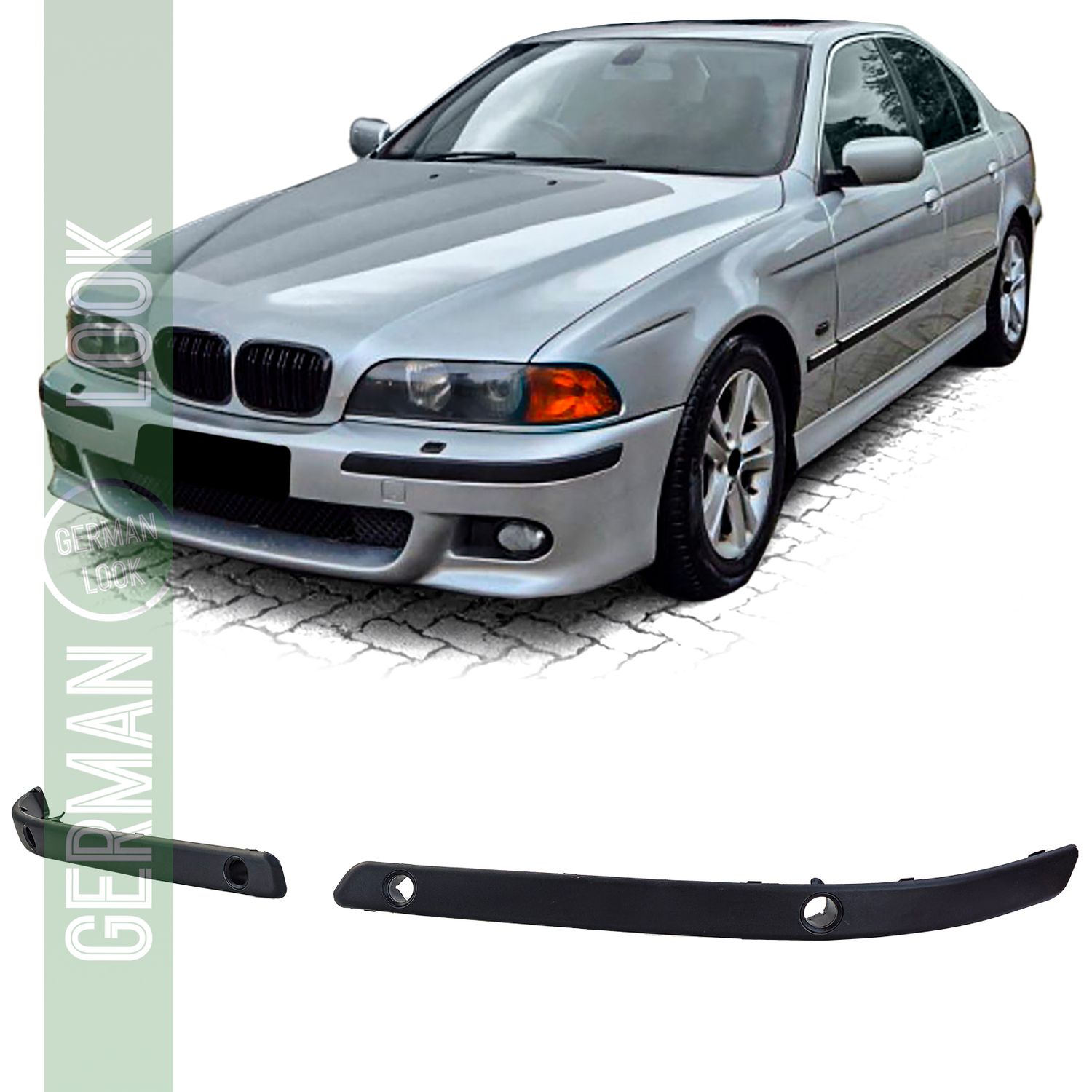 Jeu de bandes de pare-chocs PDC droite gauche pour pare-chocs avant M BMW E39