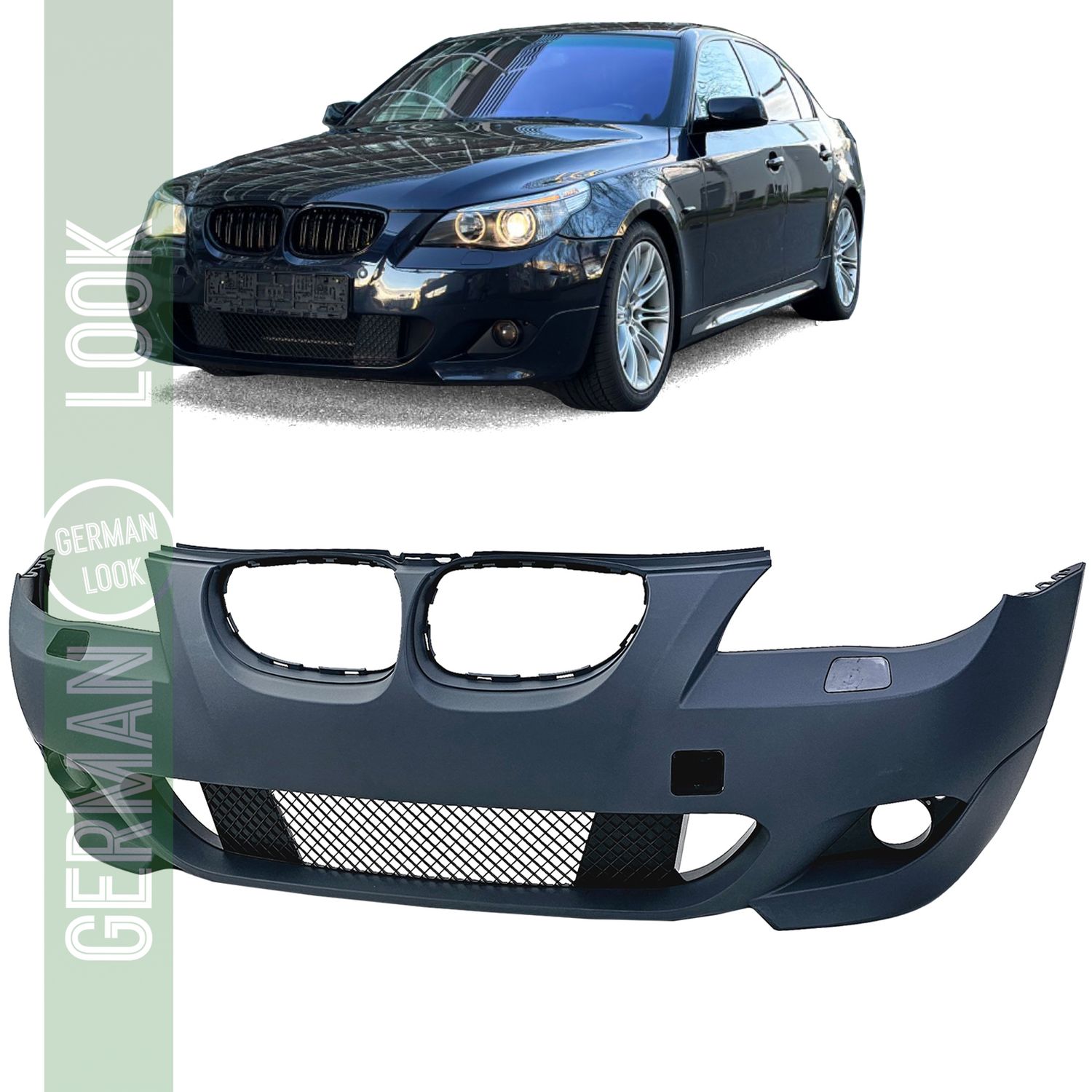 Pare-chocs avant sport sur mesure pour BMW série 5 E60 berline E61 Touring 03-07