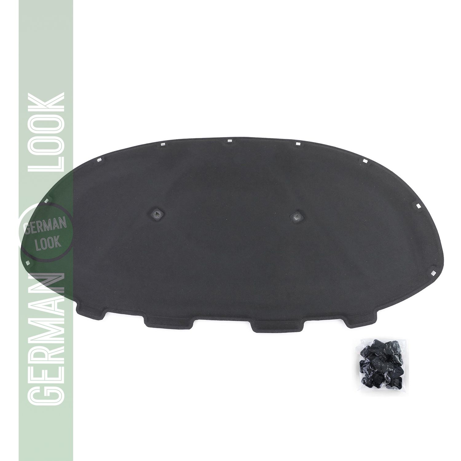 Capot en tapis isolant avec clips pour Seat Toledo IV Skoda Rapid NH à partir de 12