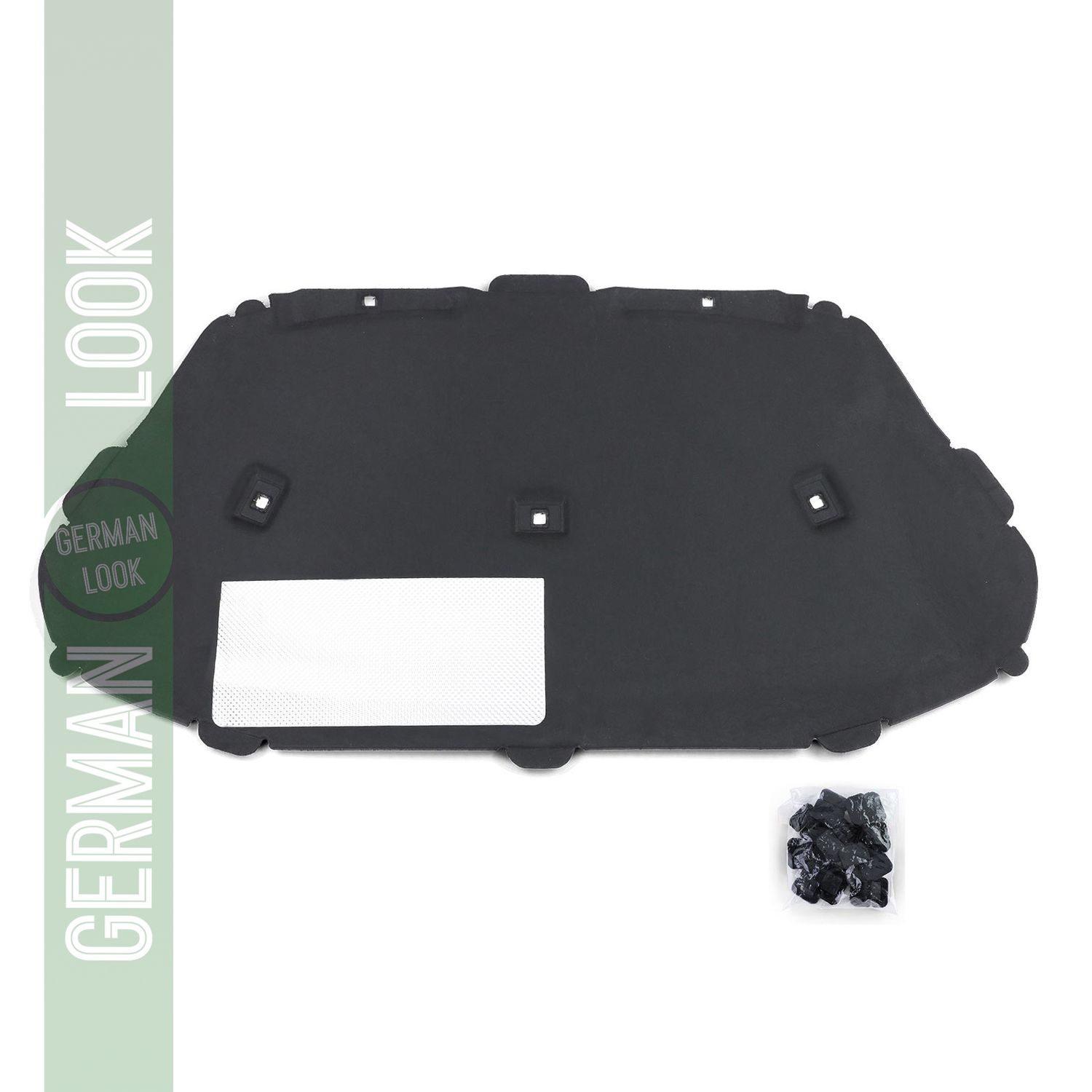 Tapis isolant de capot avec clips pour Seat Leon III 5F à partir de 2012